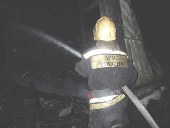 Пожар в Новоусманском районе