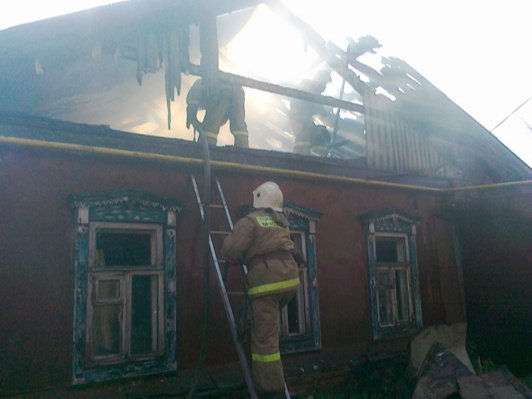 Пожар в Новоусманском районе