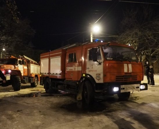 Пожар в Новоусманском районе